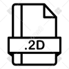 CAD 2D 100X100